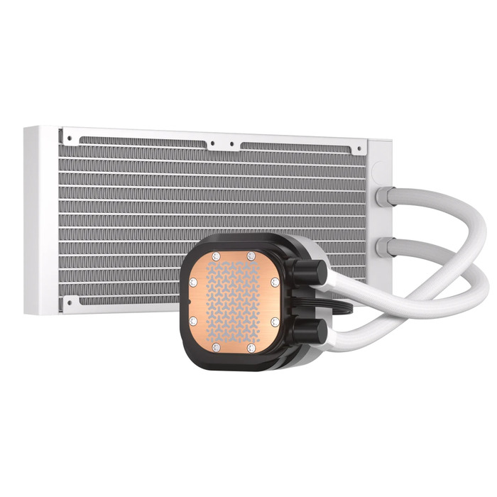 Рідинне охолодження Corsair NAUTILUS 240 ARGB, 240 мм, біле