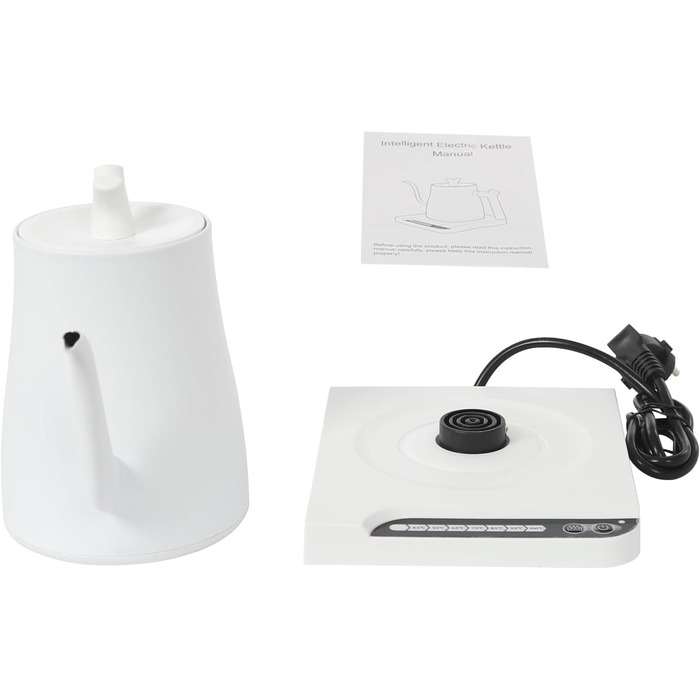 Електричний чайник-гозек Schwanenhals 1L, 1000W, регулювання температури 45-100°C, з підігрівом та захистом від перегріву