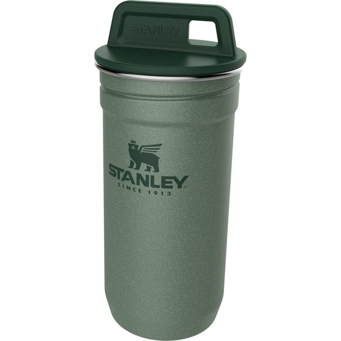 Набір келихів для шотів STANLEY Adventure Nesting 59 мл, зелений (Hammertone) - нержавіюча сталь, без BPA, компактні, для подорожів