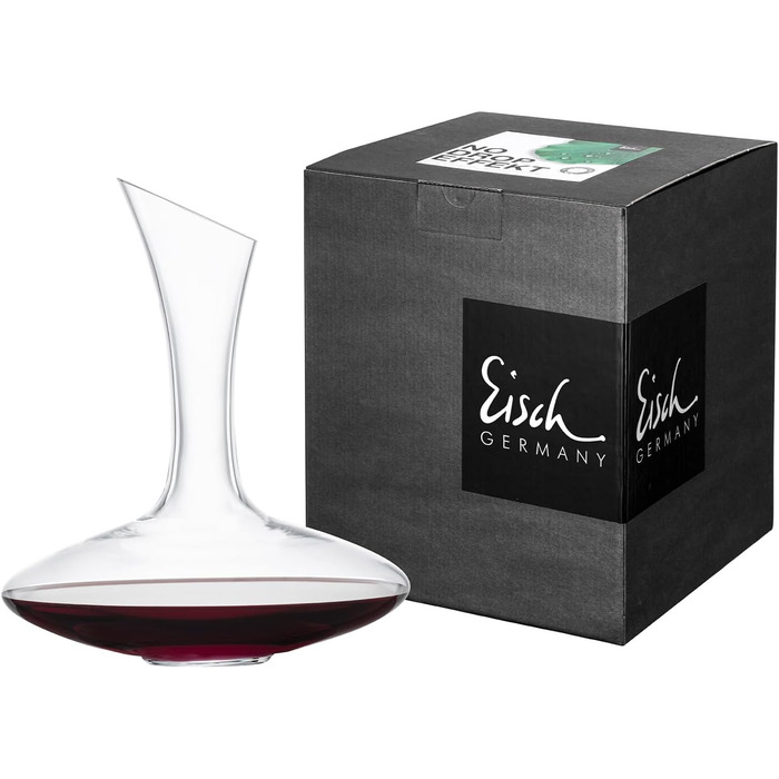 EISCH Decanter Performance - Handcrafted – for Red Wine & White Wine - High-quality Crystal Glass - Elegant Decanter with No Drip Effect - with Gift Box - 750 ml