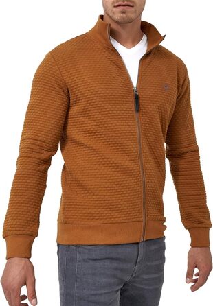 Чоловіча спортивна куртка Indicode з коміром-стійкою | Кардиган чоловічий, светр чоловічий | Матеріал: гума