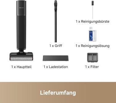 Вертикальний пилотяг для вологого та сухого прибирання Dreame G12 Pro Flex-A, 16000 Па
