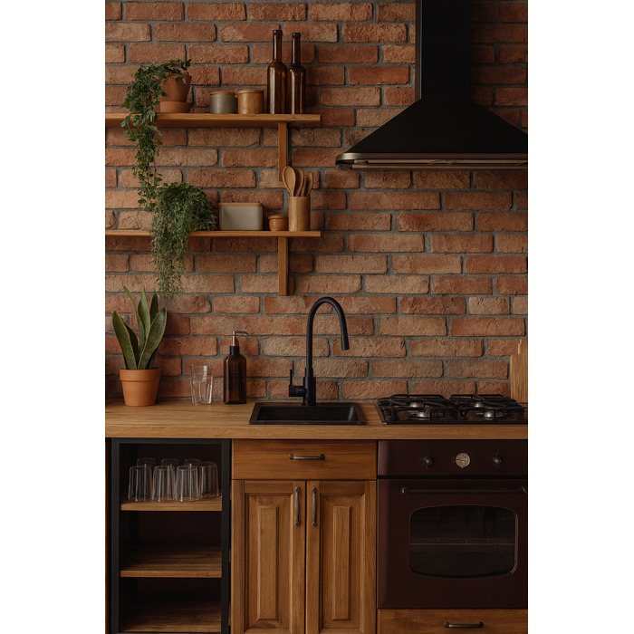 Високий гнучкий кухонний змішувач GRANITE SINK FERA, чорний
