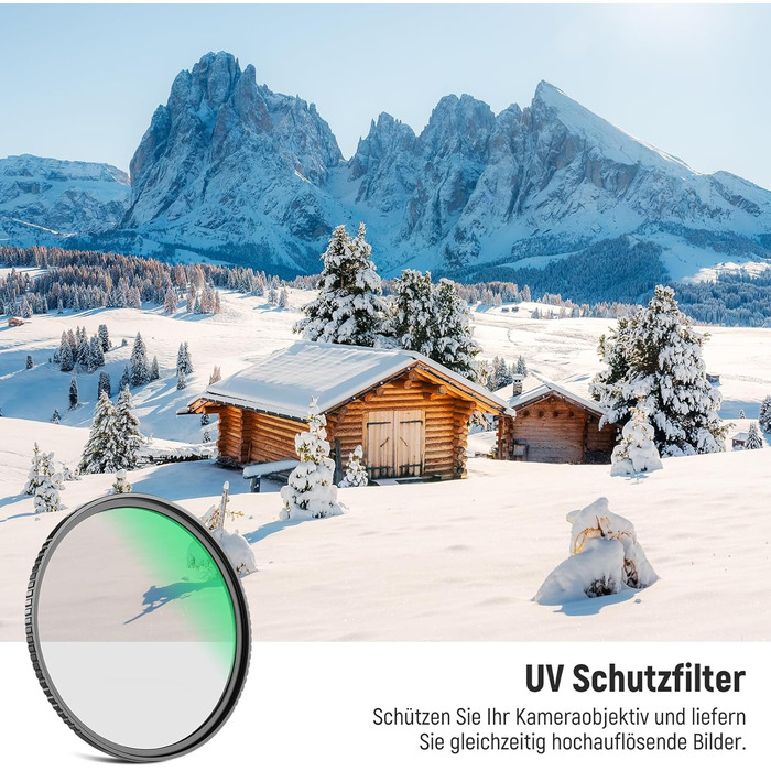 Фільтр NEEWER MC UV 24-шарів Nano покриття, 86 мм - захист об'єктива, HD скло, водонепроникний, антибліковий