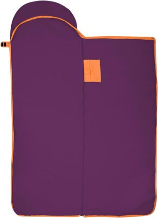TROLLKIDS Lightweight Fleece Sleeping Bag for Children