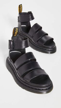 Сандалі Dr. Martens Olson Mädchen Brando Schwarz (40 EU) - Чорні шкіряні сандалі для дівчаток