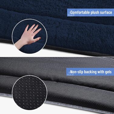 Крісло-лежанка для собак великих порід Baodan, 106x71 см, водонепроникне, з антиковзною основою, XL, Marineblau