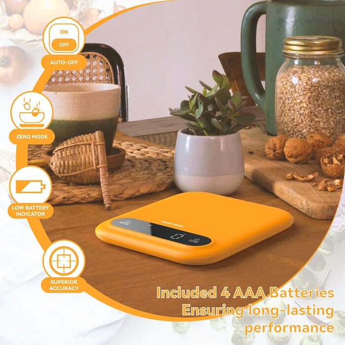 Цифрова кухонна вага GRAM PRES Digitale 11lb/0.01oz - для приготування, випічки та контролю ваги
