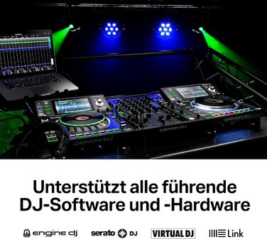 SoundSwitch Control One: Професійний DMX контролер освітлення для DJ з 3 місяцями доступу до програмного забезпечення SoundSwitch, підтримка DMX та Phillips Hue (Micro DMX, чорний)