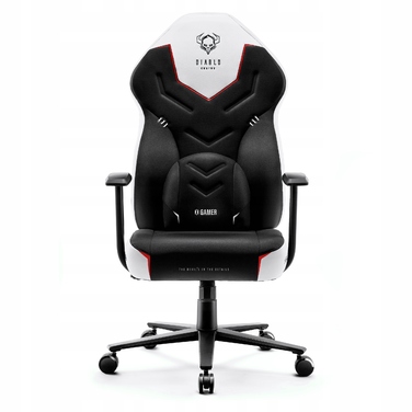 Ігрове крісло Diablo Chairs X-Gamer 2.0, тканина, чорне