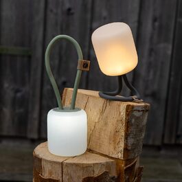 Campo Libre.® LENI I Camping Lamp I flexible Outdoor Lamp for Hanging, Standing, and Mounting I dimmable Camping Light I rechargeable I Balcony Lamp, Camping Light, Outdoor Table Lamp