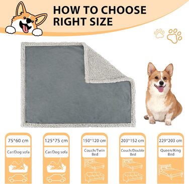 Водонепроникний плед для собак і котів, миючий, 150 x 120 см (L 203 x 152 см), бордовий/Туапе