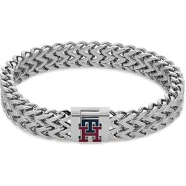Браслет Tommy Hilfiger чоловічий сріблястий з нержавіючої сталі, 19 см (2790462)