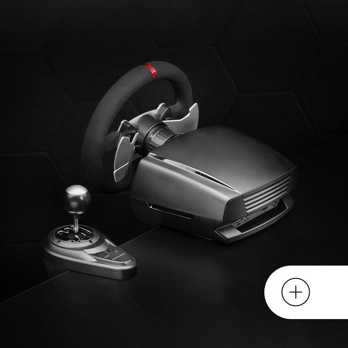 Кермо Mars Gaming MWH-RSX для SimRacing з Force Feedback та 3 педалями, 12 передач, 14 кнопок, PC/PS4/Xbox Series X|S