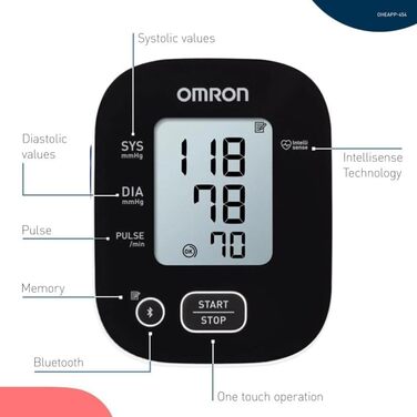 Тонометр OMRON M2 Intelli IT на плече – вимірювання артеріального тиску