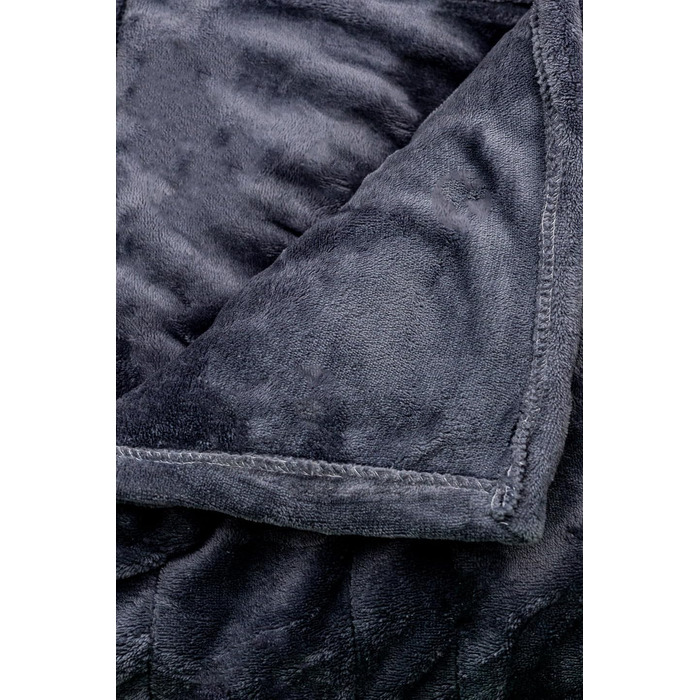 Електрична ковдра Marco Paul: тепла флісова ковдра для тіла, для розслаблення та зняття болю в спині, для дивана (сірий фліс)