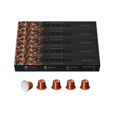 Кава Nespresso Original Cape Town Lungo: 50 капсул (Арабіка & Робуста, темна обсмажка)
