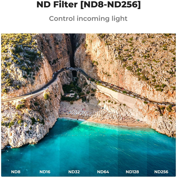 Набір фільтрів K&F Concept Mini 4 Pro: ND, CPL, UV, 8 шт. для DJI Mini 4 Pro