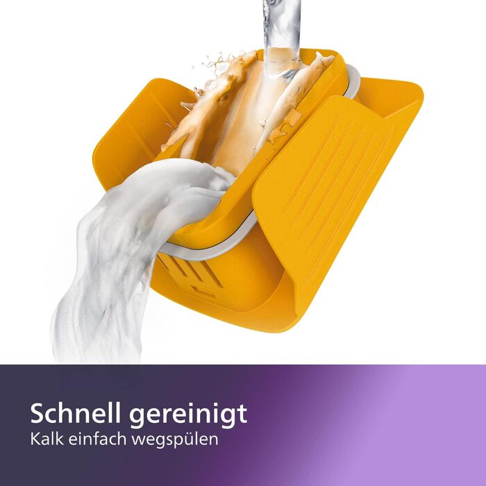 Праска Philips Azur GC4567/80, 2600 Вт, постійна подача пари 50 г/хв, паровий удар 250 г, підошва SteamGlide Advanced, чорна/червона