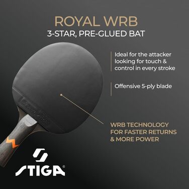 Тенісний ґрат STIGA Royal WRB - професійний, сертифікований ITTF, з технологією WRB