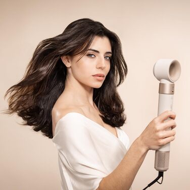 Фен-щітка Cecotec AirGlam Blue 12in1: 12 насадок, Coanda CeramicCare, 1400W, зменшує пухнастість