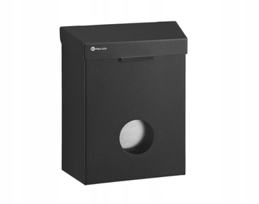 Кошик для собак Merida Stella Black Line з диспенсером для пакетів, 4,4 л