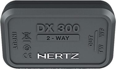 Автомобільна акустика Hertz DSK 165.3, 2-смугові динаміки 165 мм, 24 мм твітер, висока якість звуку, легкий монтаж