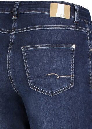 Джинси жіночі MAC Melanie Stretch Denim Grey 42 темно-сині (D845)