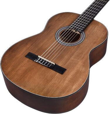 Класична гітара Winzz 4/4 для дорослих та початківців, 39 дюймів, коричнева