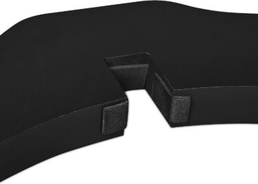 Захисне ворота Relaxdays для собак, 70x207 см, чорний, розкладне