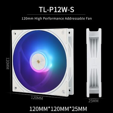 Кулер для процесора TR Assassin X 120R Digital ARGB White - 4 теплові трубки, цифровий дисплей, тихий 120 мм вентилятор PWM, для AM4/AM5, Intel