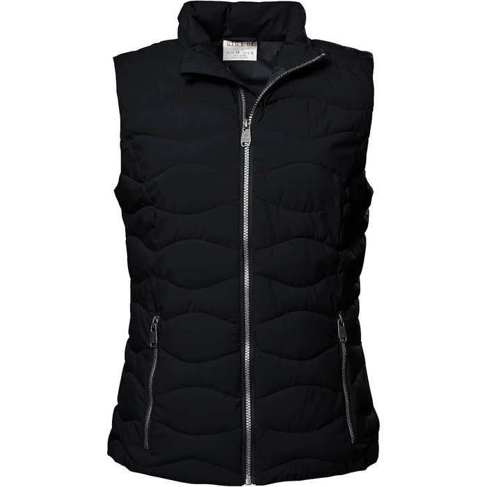 Функціональна жилетка G.I.G.A. DX Damen Gs 22 Wmn Qltd Vst з ефектом пуху, зелена (34, чорна)