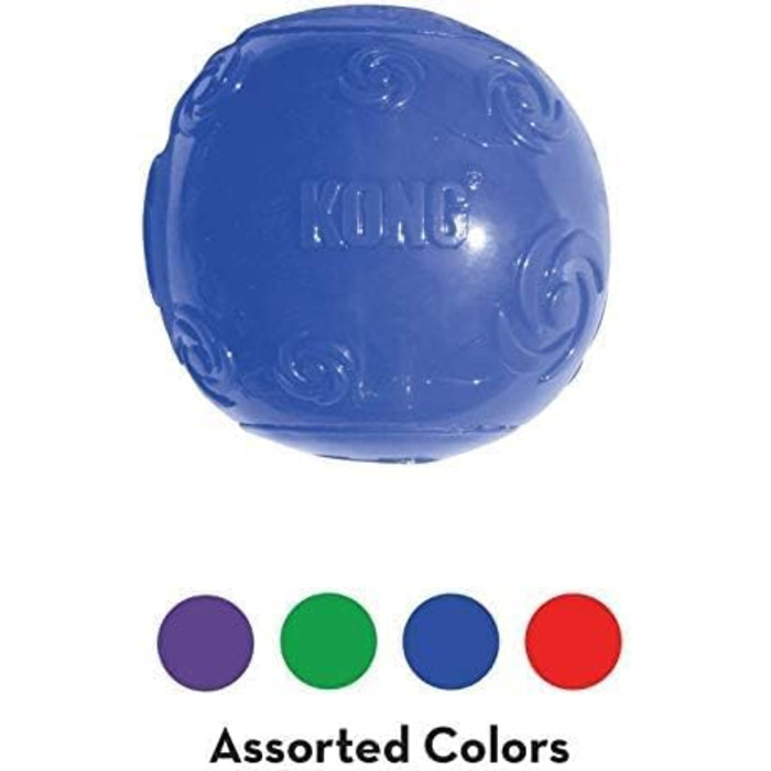 Іграшка для собак KONG Squeezz Ball, середній розмір, 6,3 см, 3 шт.