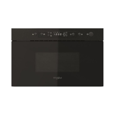 Вбудована мікрохвильова піч Whirlpool MBNA920B, чорна, 750 Вт, 22 л, з грилем