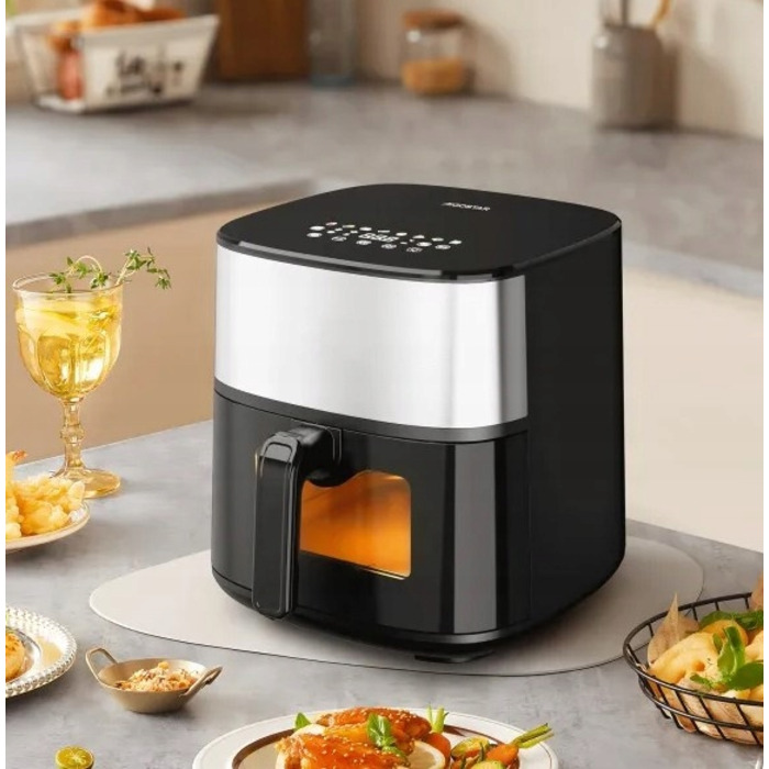 Аерофритюрниця 2000 Вт, 8 л, чорна