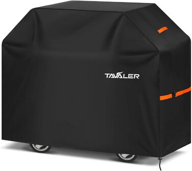 Водонепроникний чохол для гриля Tavaler 160x70x125 см з оксфордської тканини 420D, захисна накидка для газових грилів Weber, Enders, Char Broil