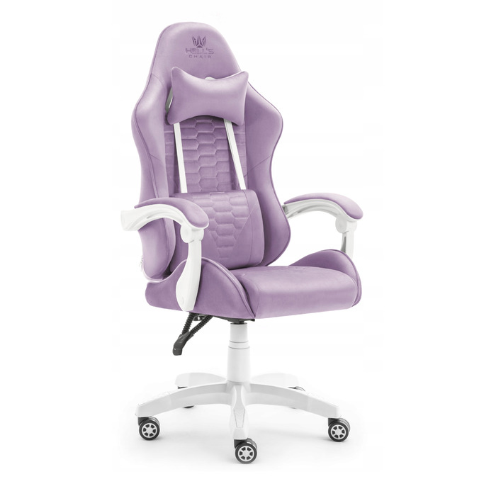 Ігрове крісло HELL'S CHAIR HC-1000 Purple, тканина