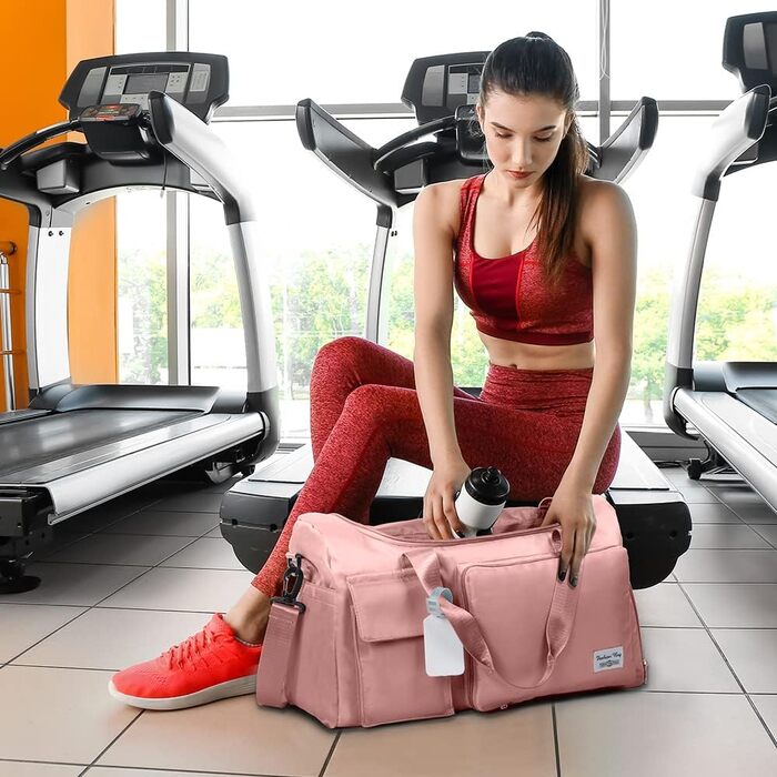 Спортивна сумка Flintronic 35L, водонепроникна, для подорожей та вихідних, блакитна (#3 Рожевий)