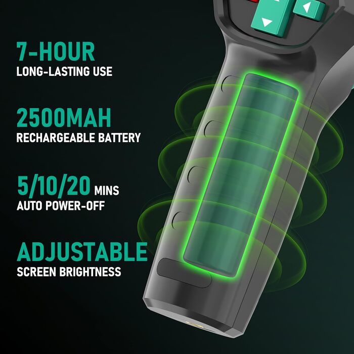 Тепловізор інфрачервоний FY10-black -20℃~550℃, 96x96, 2.4