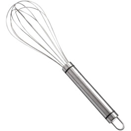 Snowflake Wire Whisk, Multifunctional Manual Egg Mixer, Stainless Steel Egg Beater, Kitchen Baking Tools, Suitable for Stirring and Emulsifying Flour, Eggs, and Other Ingredients, Kitchen Whisk (10 inch)