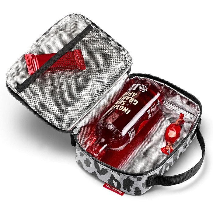 Термосумка Reisenthel Thermocase – компактна сумка-холодильник для косметики, ліків, перекусів та іншого – з водонепроникного матеріалу (Leo Nero)