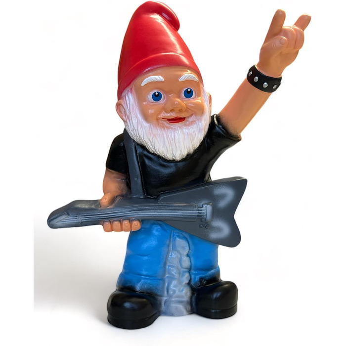 Cheerful Garden Gnome Rocker