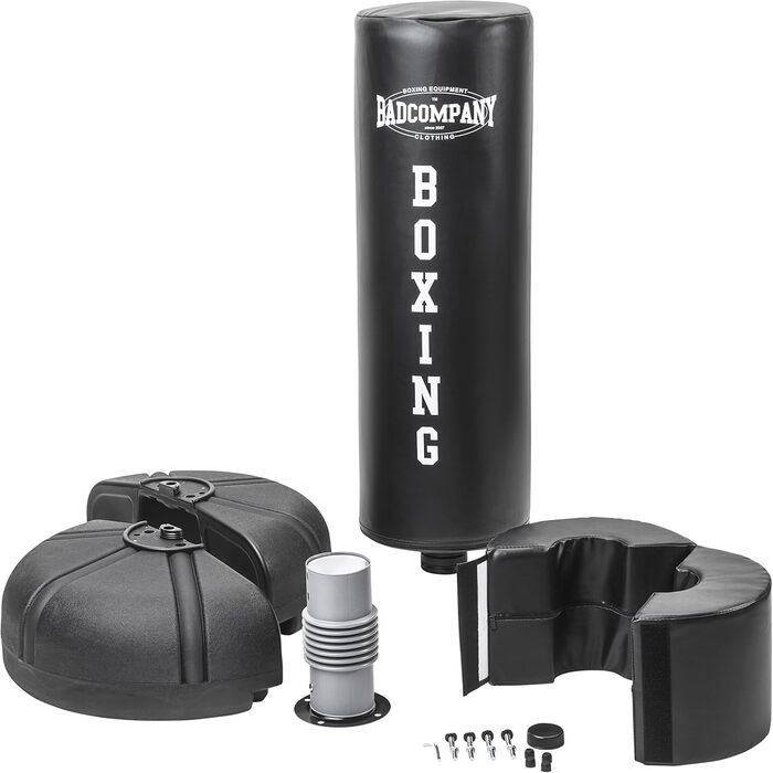 Bad Company Standboxsack: самостійний боксерський мішок з підставкою та вініловим килимком (170 x 37 см)