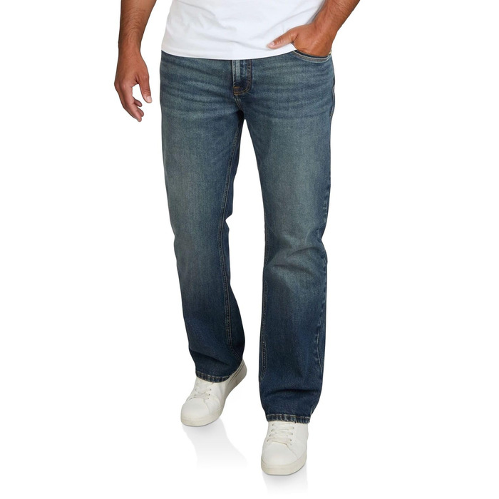 Чоловічі джинси Riverso Eddy Regular Fit Stretch Denim сині/чорні, розміри 29-40