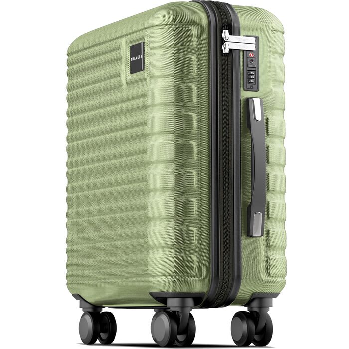 Чемодан Trevey з полікарбонату, 67 см, об'єм 60 л: міцний, з TSA-замком, для подорожей
