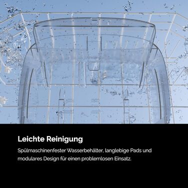 Зволожувач повітря Meaco Armin 300 - для кімнат до 89 м², 4.7 л, для жорсткої та м'якої води
