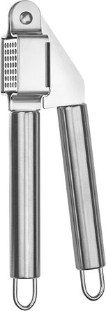 Пресс для часнику та імбиру Chef Aid, нержавіюча сталь, для подрібнення, очищення та нарізання часнику, імбиру, цибулі, миється в посудомийній машині