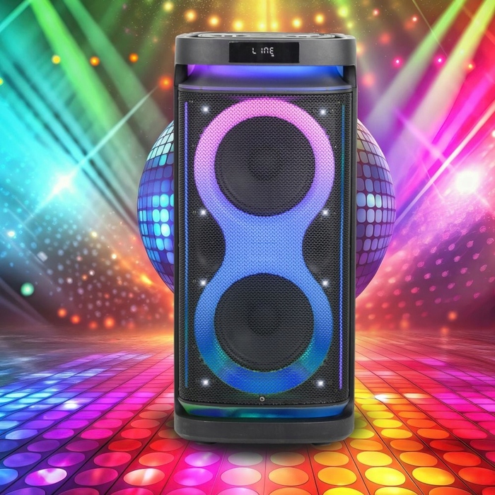 Портативна караоке-система Bluetooth Power Audio Manta Hektor з мікрофоном, 160 Вт