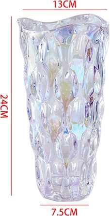 Скляна ваза для квітів, сучасний мінімалістичний дизайн, ручної роботи, для дому, декору, гідропоніки, подарунок на весілля/розлуку, Стиль A-bunt