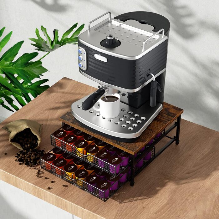 Організатор для капсул K-Cup: висувна шухляда для 36 капсул, чорний (AMR-R795)